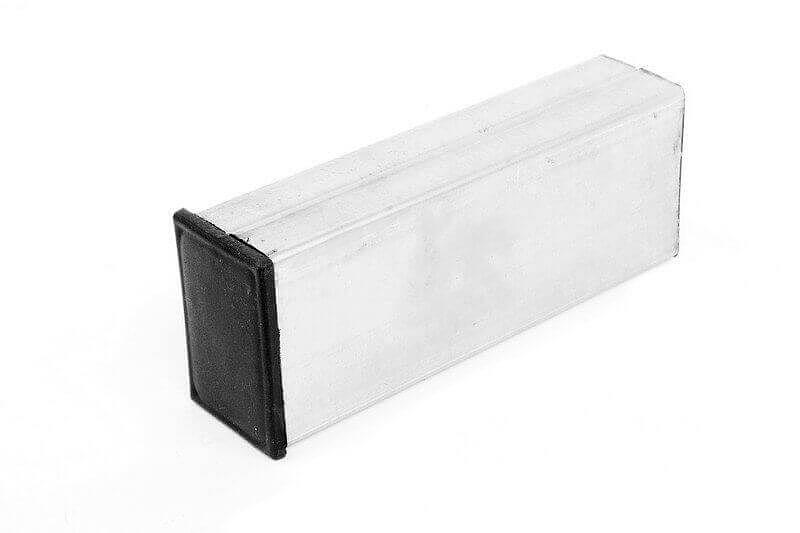 Столб для забора оцинкованный, 60×40 мм, 2500 мм опт фото 1