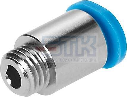 153320 Штуцер с цанговым соединением QSMP-M6X0.75-4 FESTO фото 1
