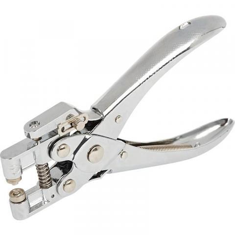 Дырокол для люверсов на 30 листов, серебристый, Attache фото 1