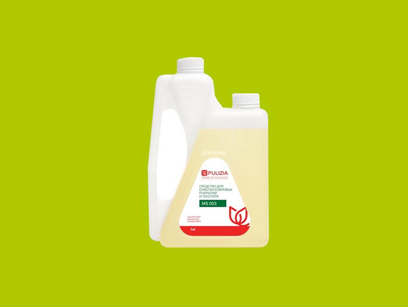 Средство для очистки ковровых покрытий и текстиля (концентрат), Pulizia MS 003, 1 кг фото 1