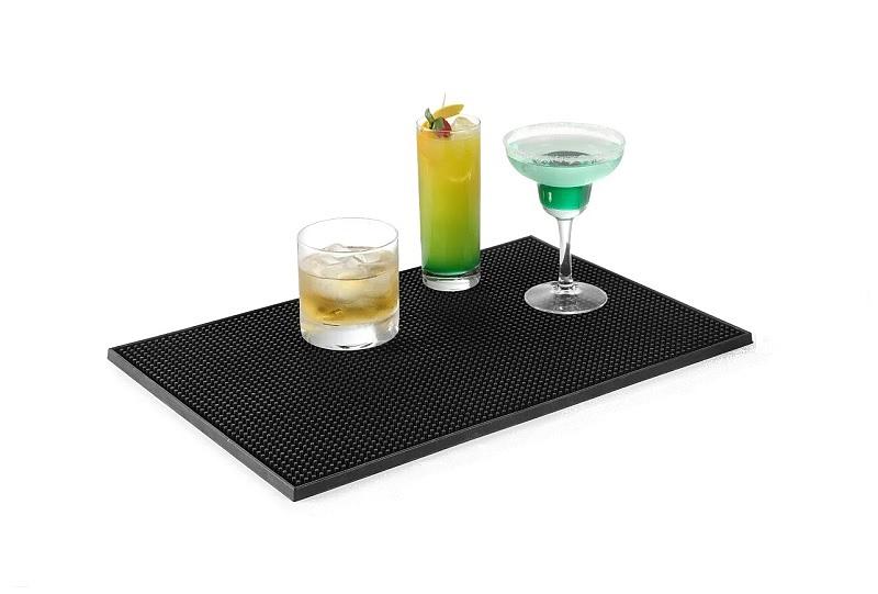 Коврик барный 45*30 см. черный MGprof /1/ фото 1