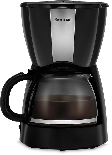 Кофеварка капельная Vitek VT-1503 900Вт черный фото 1