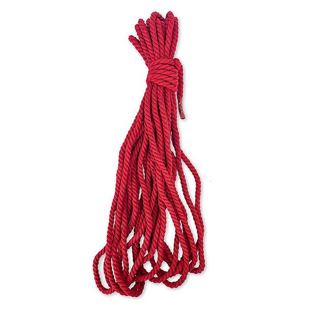 Канат хлопковый красный, 6 мм фото 2