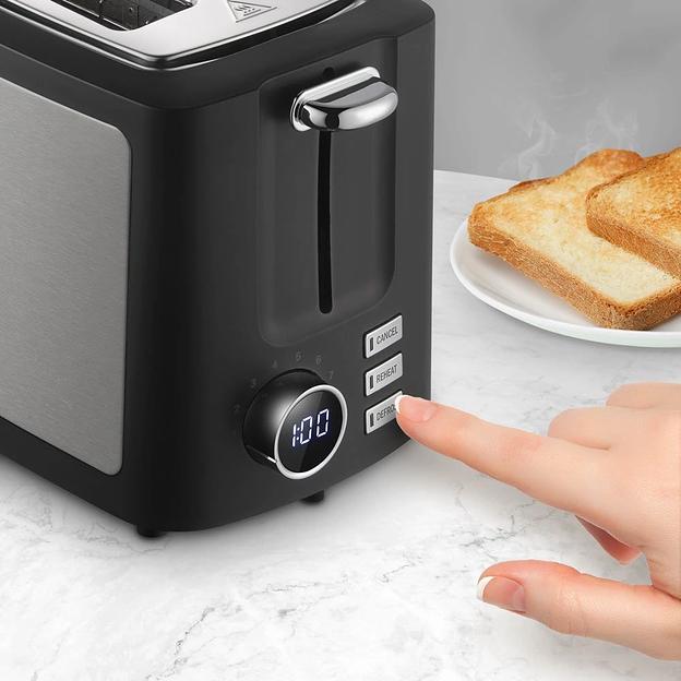 Тостер Redmond T901 900Вт черный фото 4