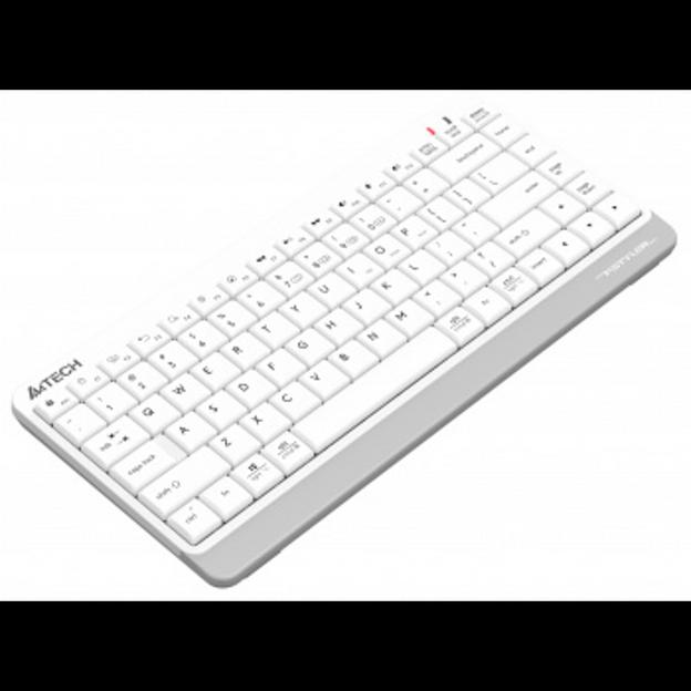 Клавиатура A4Tech Fstyler FBK11 белый/серый USB беспроводная BT/Radio slim фото 4