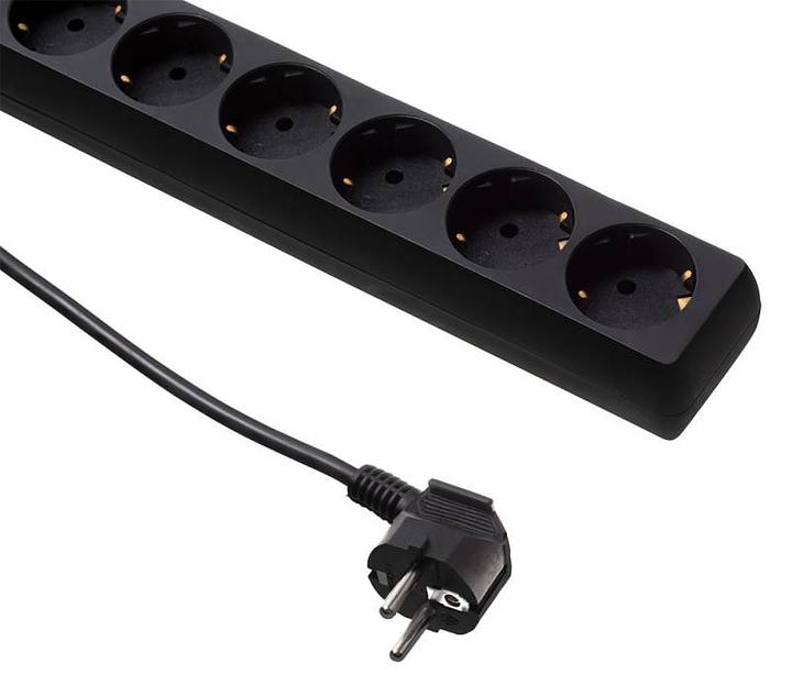 Сетевой фильтр Buro 600SH-16-5-B 5м (6 розеток) черный (коробка) фото 3
