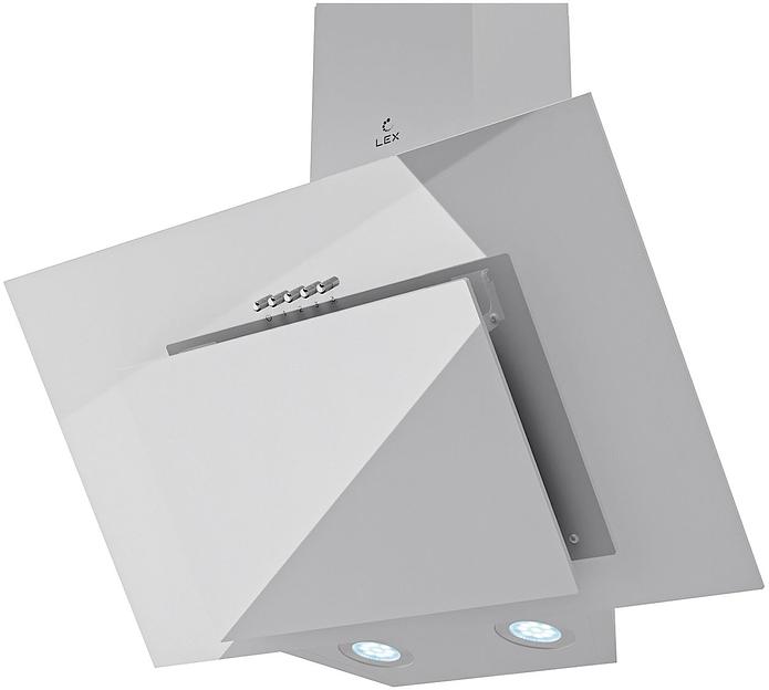 Вытяжка каминная Lex MIRA G 600 WHITE белый управление: кнопочное (1 мотор) фото 1