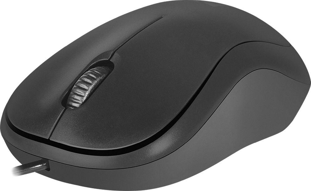 Defender Проводная оптическая мышь Patch MS-759 черный,3 кнопки,1000 dpi Defender Patch MS-759 черный (52759) фото 2