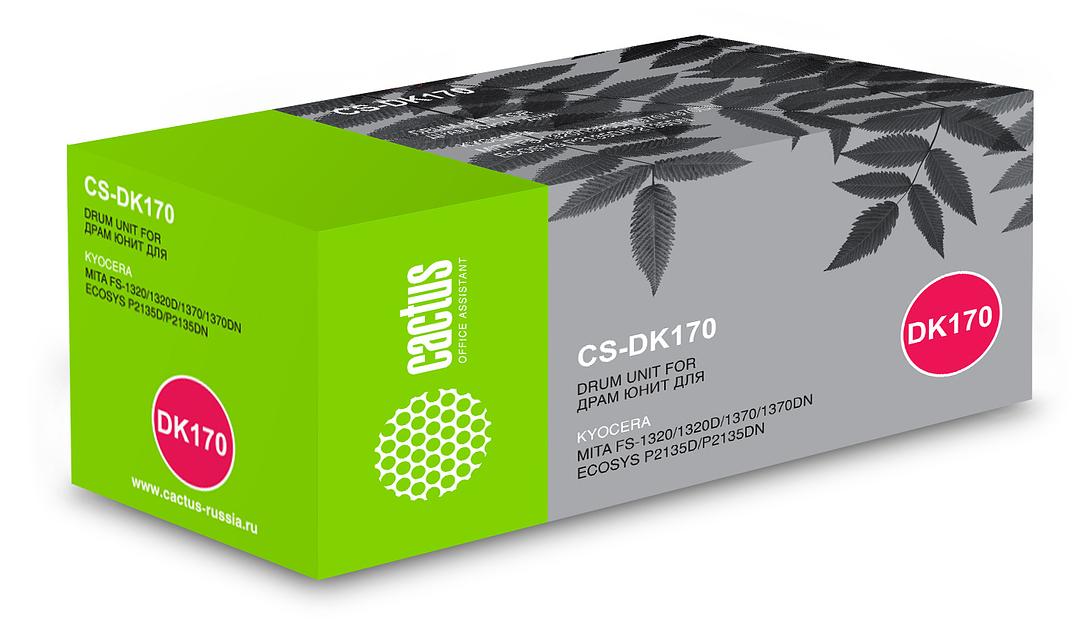 Блок фотобарабана Cactus CS-DK170 DK-170 черный ч/б:100000стр. для Kyocera Ecosys M2035/ M2035dn/M2535 Kyocera фото 1
