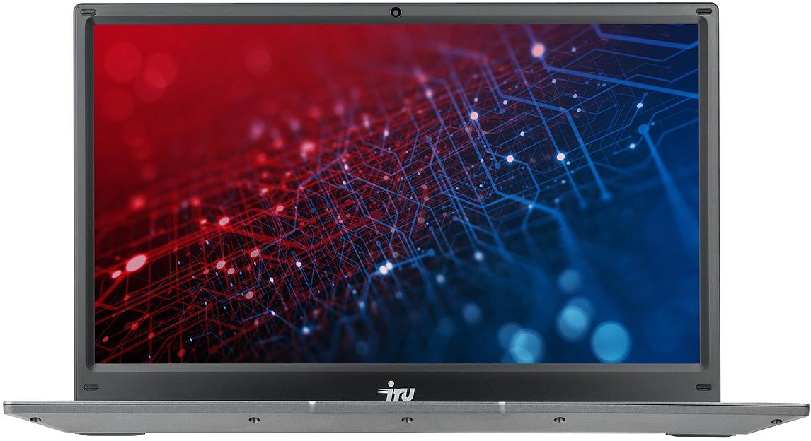 Ноутбук IRU Tactio 14ALH Core i3 1215U 8Gb SSD256Gb Intel Iris Xe graphics 14" IPS FHD (1920x1080) Windows 11 Professional grey 4000mAh (2059058) фото 1
