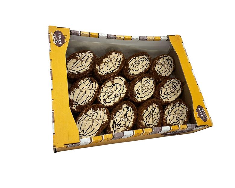 Пирожное «Паук» чёрный 2 кг, опт фото 1