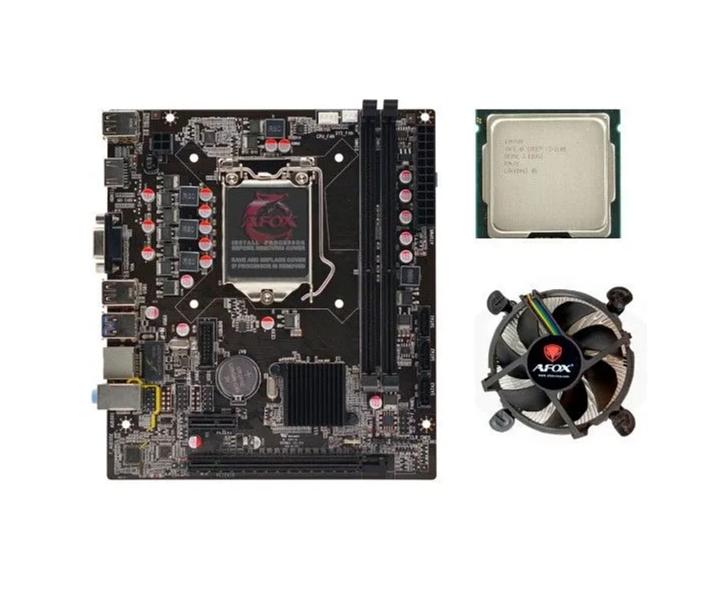 Материнская плата с процессором AFOX IH61-MA5-V3-I3-2100, i3-2100, mATX, Retail, кулер CPU фото 4