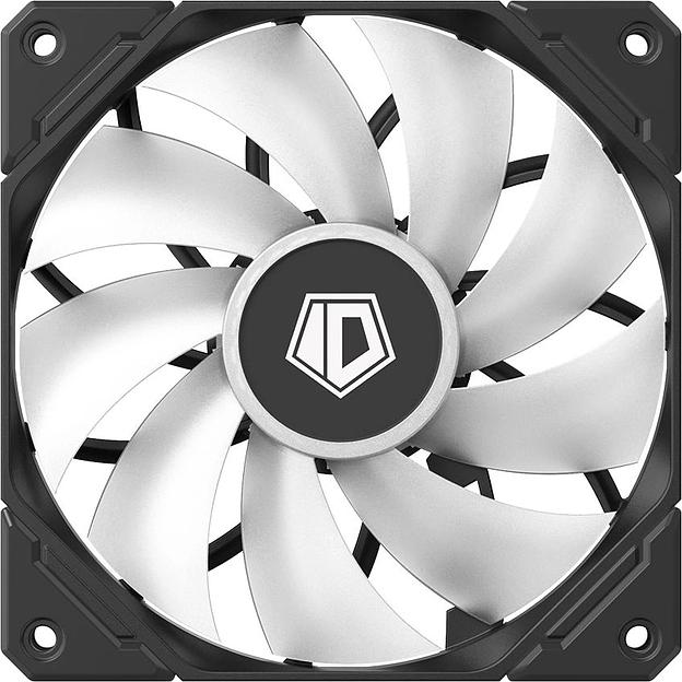 Вентилятор для корпуса ID-Cooling TF-12025-Pro Trio ARGB 120х120x25 черный 4-pin 35.2дБ (упак.:3шт) (TF-12025-PRO ARGB TRIO) Ret фото 2