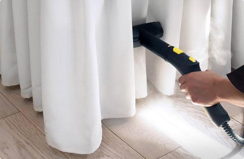 Услуга по стирке штор фото 1