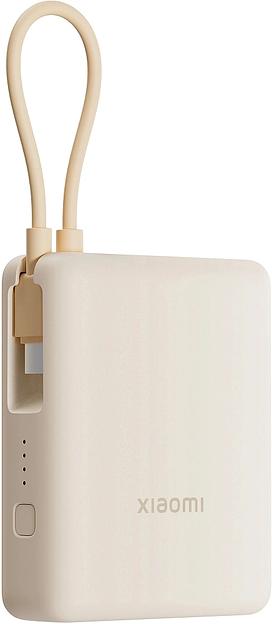Внешний аккумулятор Xiaomi 33W Power Bank 10000mAh (Integrated Cable) Tan фото 2