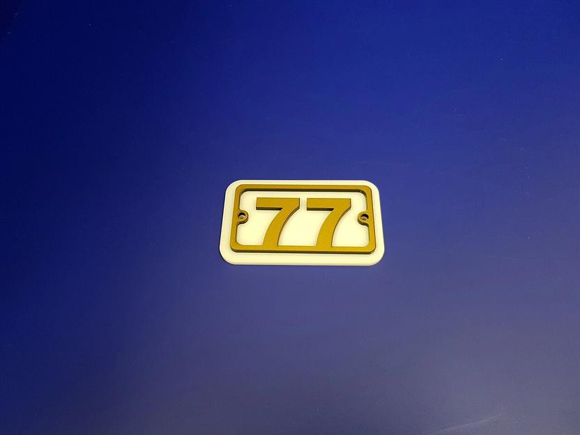 Номер на дверь кабинета-офиса с подложкой фото 5