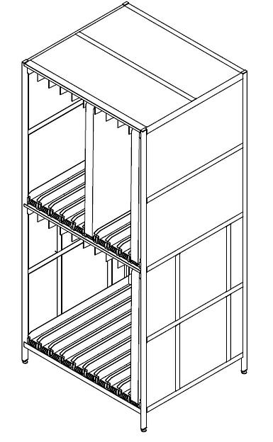 Стеллаж для хранения плит ТНР BEST.0077.00 фото 1
