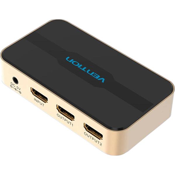 Разветвитель - сплиттер Vention HDMI 19F/2x19F на 2 монитора Разветвитель Vention HDMI 19F/HDMI 19F x 2 (ACBG0) фото 3