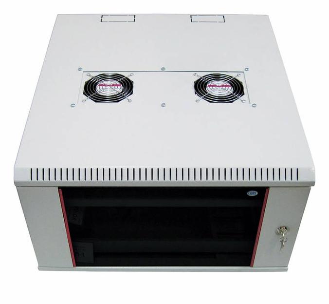 Шкаф коммутационный ЦМО (ШРН-15.650) настенный 15U 600x650мм пер.дв.стекл несъемн.бок.пан. 50кг серый 605мм 26.6кг 180град. 766мм фото 9