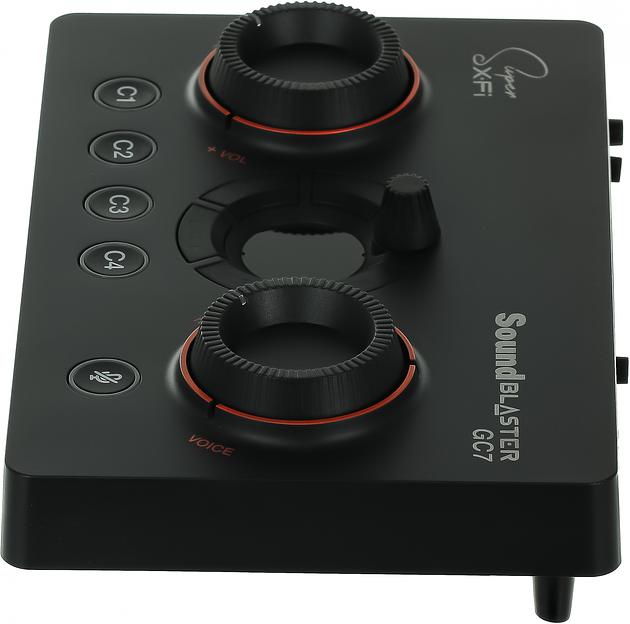 Звуковая карта Creative USB Sound BlasterX GC7 (Super X-Fi Ultra DSP) 7.1 Ret фото 5