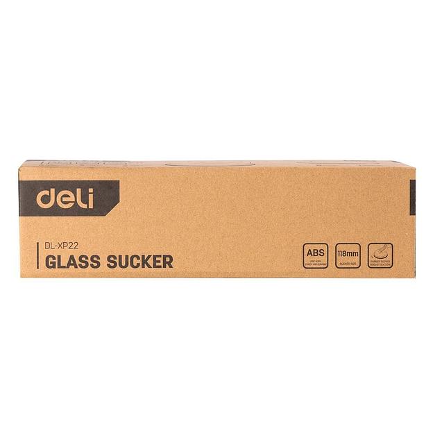Присоски Deli Присоска для стекла (стеклодомкрат) двойная Deli DL-XP22 2*118мм, грузоподъемность 80кг фото 2