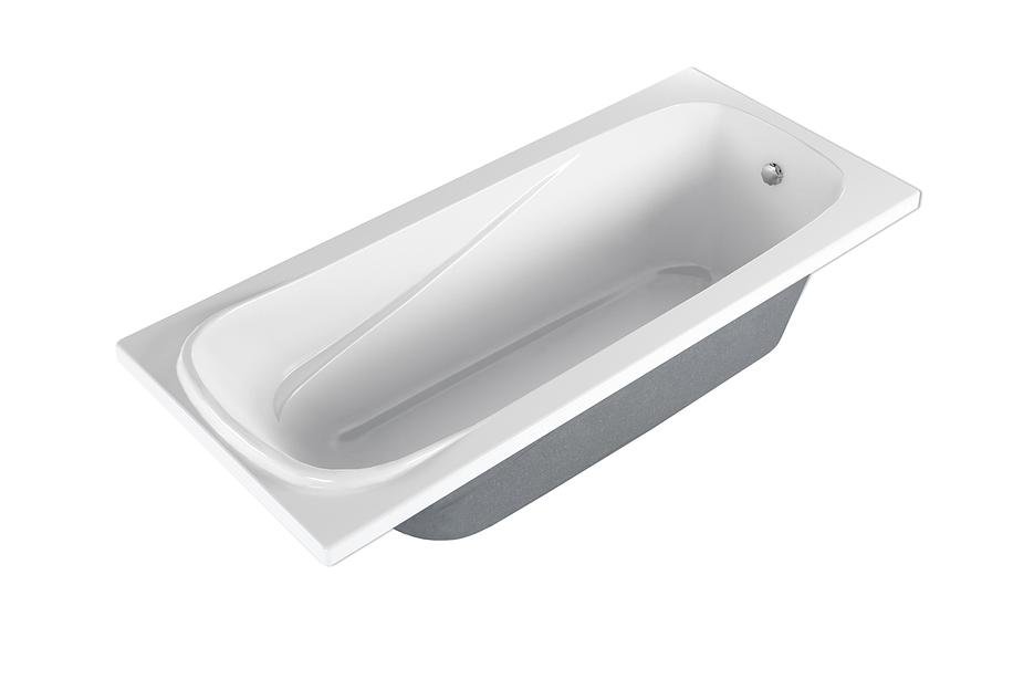 Акриловая ванна прямоугольная «Comfort», белый, 1600х700 мм, опт фото 2