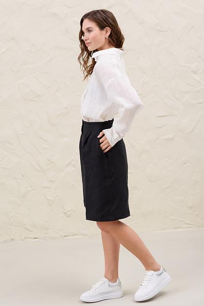 Шорты бермуды  Classic021/01/Черный  фото 3