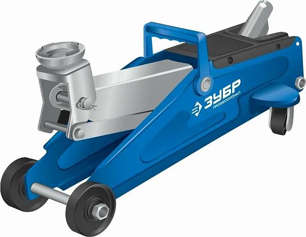 Домкрат Зубр «43052-2» Т50 гидравлический подкатной ОПТ фото 4