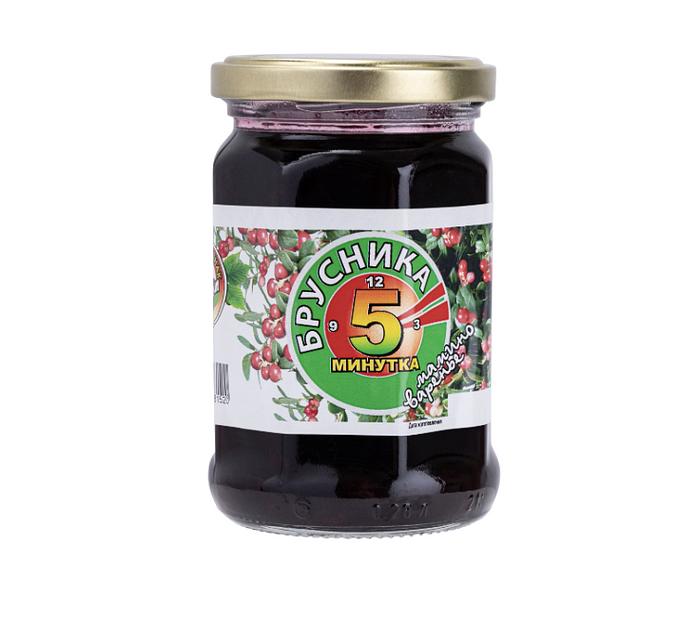 Варенье «Брусника», 360 гр, опт фото 1