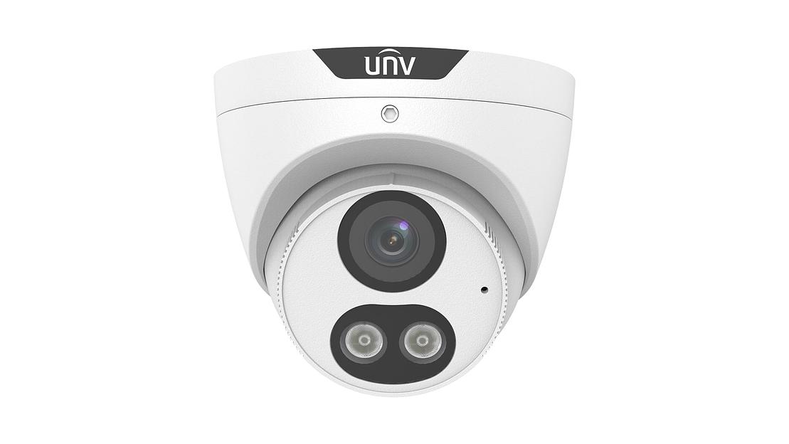 1/2.7" КМОП, 5Мп (2880*1620), Макс. 30к/с; 4Мп (2560*1440), Макс. 25к/с; 2Мп(1920*1080), Макс. 30к/с; Ultra 265/H.265/H.264/MJPEG, 3 потока,DC12В & PoE, 120дБ WDR, 2.8мм фиксированный объектив, Дальность LED-подсветки: до 30м, Встроенный микрофон, подде фото 1