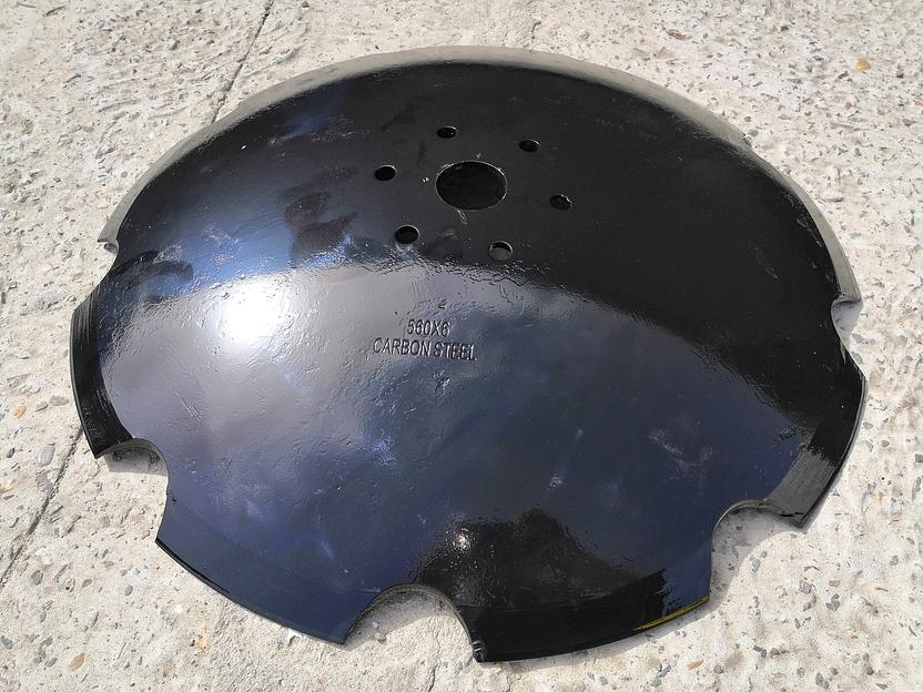 Диск бдм "Ромашка" 560х6 (Carbon Steel) (Black) фото 3