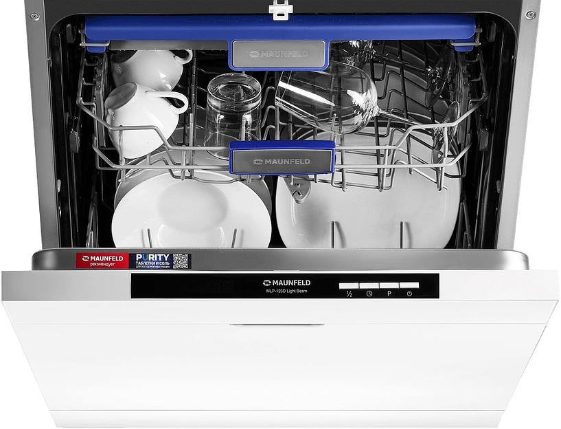 Посудомоечная машина встраив. Maunfeld MLP-123D Light Beam полноразмерная фото 2