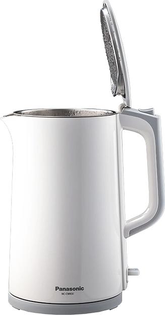 Чайник электрический Panasonic NC-CWK50 1.7л. 1500Вт белый корпус: металл/пластик фото 2