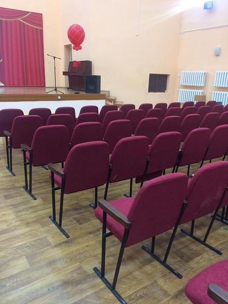 Кресло откидное для актового зала, 650х530х850 мм фото 2