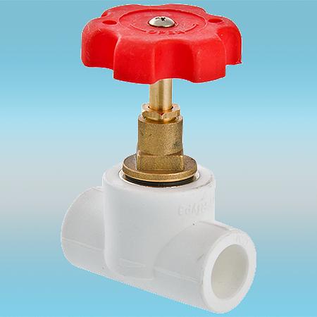 Вентиль PPR белый ø 25 фото 1