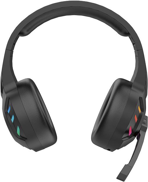 Наушники с микрофоном Оклик HS-L420G черный 1.5м мониторные BT оголовье (1939799) фото 5