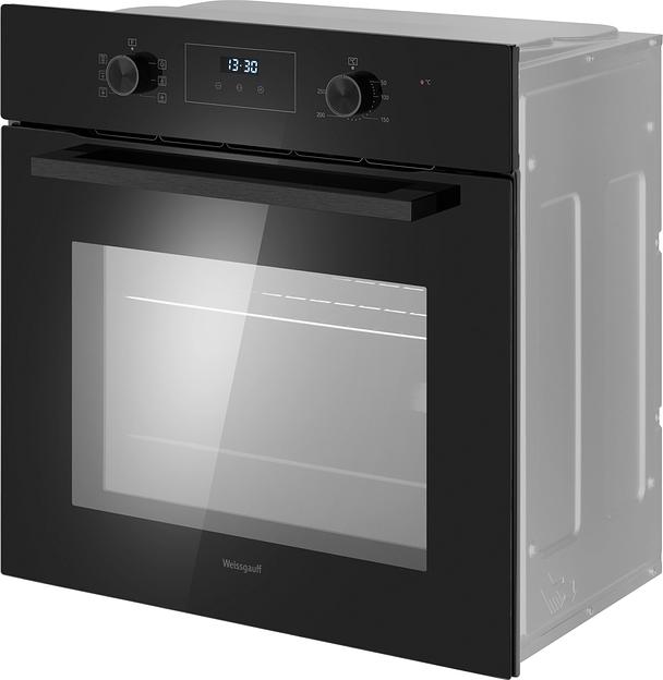 Духовой шкаф Электрический Weissgauff EOM 306 Edition черный фото 4
