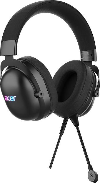 Наушники с микрофоном Acer AHW122 черный 2.1м мониторные USB оголовье (ZL.HDSCC.01U) фото 3