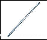 Вал редуктора пресс-подборщика YK0850/ YK0870 (13/13 шлицов) фото 1