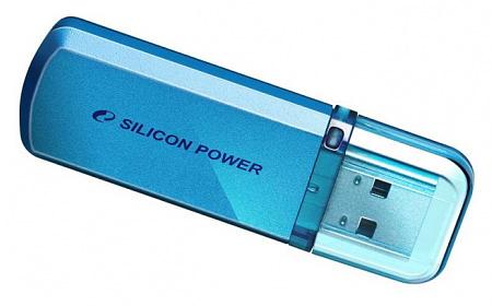 Флеш Диск Silicon Power 16Gb Helios 101 SP016GBUF2101V1B USB2.0 синий фото 2