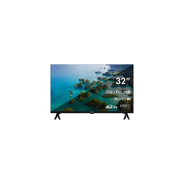 32" Телевизор HAIER Smart TV S2, FULL HD, черный, СМАРТ ТВ, Android TV фото 1
