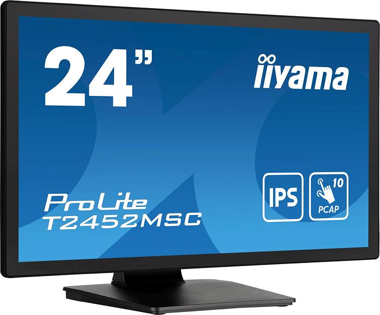 Монитор Iiyama 23.8" ProLite T2452MSC-B1 черный IPS LED 14ms 16:9 HDMI M/M матовая 1000:1 400cd 178гр/178гр 1920x1080 60Hz DP FHD USB Touch 5.6кг фото 4