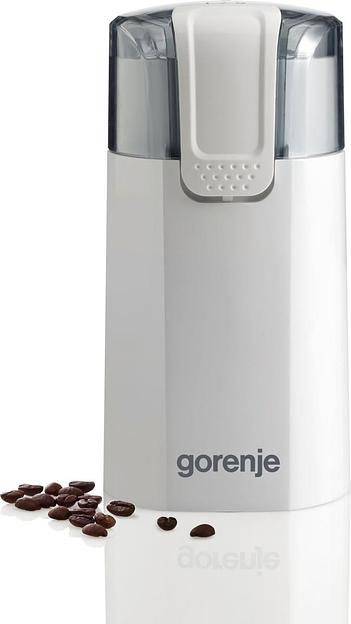 Кофемолка Gorenje SMK150WI 150Вт сист.помол.:одинарный нож вместим.:60гр серый/белый фото 2
