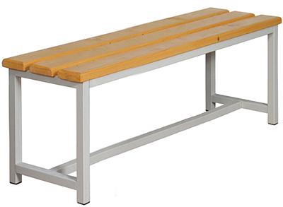Скамейка гардеробная для раздевалки SG2000 длинная фото 1
