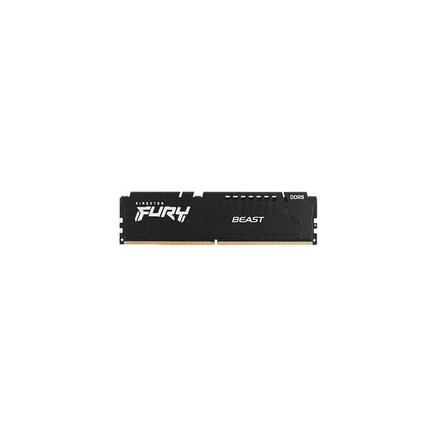 Оперативная память Kingston Fury Beast Black KF560C36BBE-32 DDR5 - 1x 32ГБ 6000МГц, DIMM, Ret фото 1