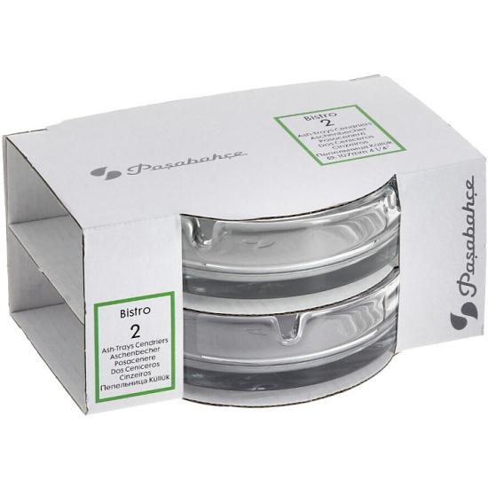 Набор из 2-х пепельниц «Bistro» 11 см ОПТ фото 1