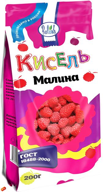 Кисель со вкусом «Малина», 200 гр, опт фото 1