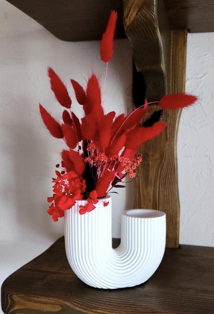 Интерьерная ваза «U», опт фото 1