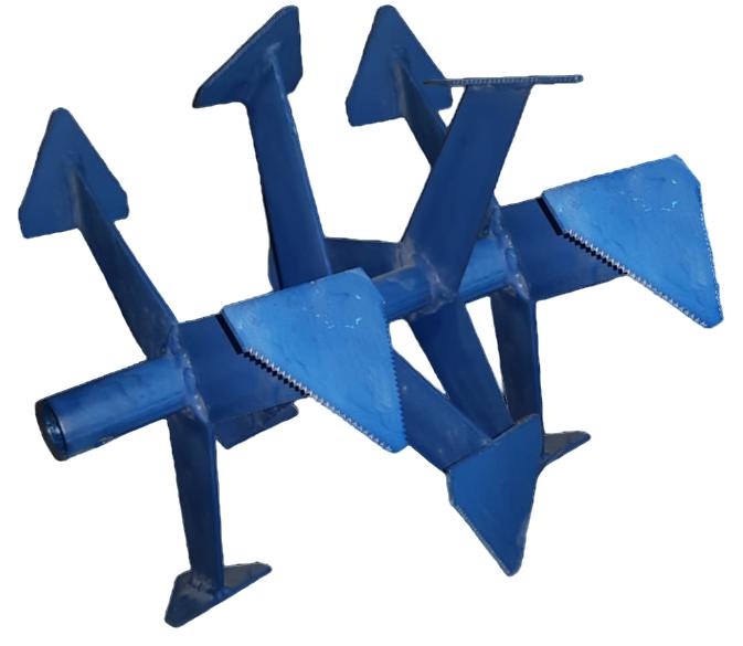 Фрезы лепестковые "Гусиные лапки" 420х32мм /4 ряда фото 1