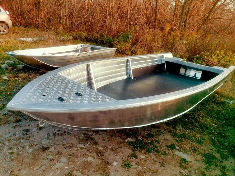 Алюминиевая лодка Тактика 490 Fish, 505*180*77 см фото 1